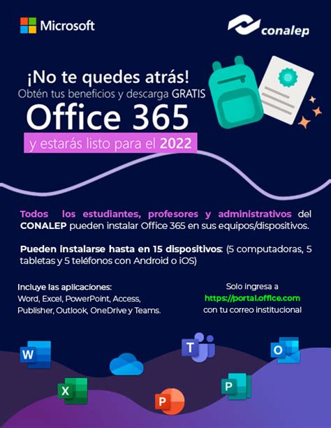office 365 conalep